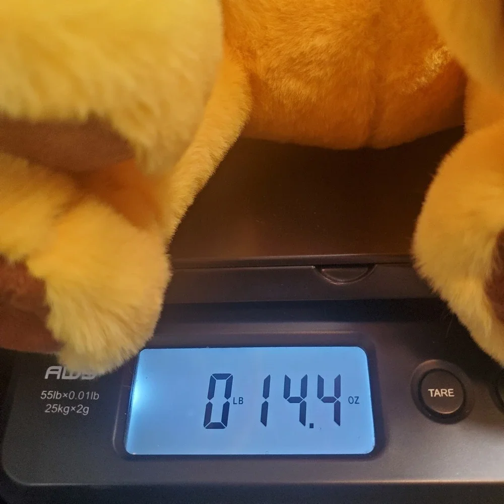 Giggle Scape Yellow Lion Plush Orange Mane  12
